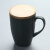苏氏陶瓷（SUSHI CERAMICS）创意陶瓷杯古铜绿尖脚水杯带盖马克杯时尚办公茶杯