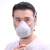防尘口罩工业粉尘面罩打磨木工防颗粒物电焊透气可清洗 防尘用白色口罩 单独口罩