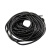 CHS电线包线缠绕管理线管黑色白色收纳绕线带埋线器缠绕管4mm黑色24.5米/卷 10卷起售