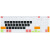 升派（ESPL） 戴尔笔记本电脑键盘保护膜 灵越15M-7648 7749 7528 飞匣 3568 全彩色黑色