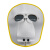 添新焊友 电焊面罩焊工面罩 工业面部防护牛皮面屏头戴式 隔热面罩配透明眼镜/1套