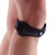 AQ髌骨带护膝双边强加压 吸震垫片髌骨加压带抗菌防护5051SP 黑色 均码