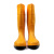 霍尼韦尔75708 Easy轻型PVC安全靴 工厂男女工作 防砸防刺穿 防化耐油 黄色 43*1双