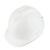 谋福 CNMF 8037-7 高强度 V型施工工地安全帽 工程/ 领导通用定制收费 可定制logo 白色整箱40个