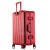 百娑（BilovSol）全铝镁合金行李箱男全金属拉杆箱全铝合金拉杆箱万向轮商务 红色 26寸