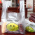 门扉 塑料袋子透明笑脸食品塑料背心袋加厚新料双面3丝方便包装袋打包超市购物袋 3丝24*38每捆50个（3包）