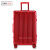 百娑（BilovSol）全铝镁合金行李箱男全金属拉杆箱全铝合金拉杆箱万向轮商务 红色 26寸