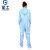 星工（XINGGONG）防静电服 连体带帽无尘洁净服防尘用喷漆防护工作服 蓝色S码