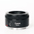 佳能（CANON） EF50mm f/1.8 STM 小痰盂三代标准定焦人像大光圈镜头 单反相机镜头 标配+UV镜+遮光罩等套一