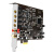 创意达蓝调 SN0105台式机唱歌5.1小卡槽PCIE独立内置声卡套装网络主播k创新技术7.1 无线动圈麦单麦+5.1声卡包精调试