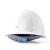 星工（XINGGONG）安全帽 工程工地建筑施工防砸抗冲击头盔免费印字 白色