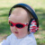 Banz婴儿防噪音耳罩  Baby儿童飞机降噪隔音耳机宝宝睡觉用 架子鼓耳罩防鞭炮耳机 美国旗帜3个月以上