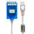 宇泰 USB转485/422串口线工业级串口RS485转USB通讯转换器 UT-850