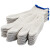 保拉(Paola) 劳保手套3副 加厚耐磨损防滑工地工作手套 白线棉手套防护手套5951