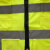 反光背心 可印字反光衣马甲加厚带多袋建筑工地施工环卫年检 荧光黄