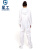 星工（XINGGONG）防静电带帽连体服 工作服  防尘服 无尘服可定制 白色2件装XL