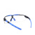 德国uvex男女摩托骑行防雾护目平光透明眼镜 防尘防风沙防飞溅眼镜 工业化学实验护目镜