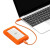 LaCie雷孜 移动硬盘 Rugged USB-C Type-C/USB3.2 2.5英寸外置机械硬盘 便携三防 Mac/Win通用外置存储 小金刚 1TB （STFR1000800）