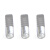 天旭DBN片形裸端头系列 片形型 接线端子冷压端头插接头线耳铜线鼻子14-16(10-16平方) 100只/包