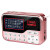 万利达（Malata）T01 插卡音箱 便携小音响 音乐MP3户外音响播放器 FM收音- 歌词版 （金色）