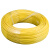 正泰(CHNT) 电线电缆4平方 黄色 100米单股铜照明电源线