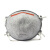 霍尼韦尔1005591 5140 FFP1高性能活性炭防尘口罩防雾霾防病毒防异味 20只/盒
