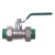 伟星 绿色环保PPR25 6分配件 管材管件 PPR水管配件水暖管件 双热熔球阀25/6分 绿色（1个/袋）