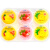 马来西亚进口果冻 ZEK混合水果味果冻（芒果味、凤梨味、草莓味）果冻6连杯 儿童休闲零食510g