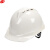 谋福CNMF 8413 ABS V型透气安全帽工程帽 可定制logo收费 经典白