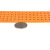 英耐特 工业橘黄色高强涤纶盘带 拉紧器绑带子 涤纶捆绑带 货车打包带 2.5-5公分宽扁绳 25mm宽*10米 橘色