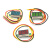 TaoTimeClub 两线/三线电压表 数字直流表头可变精度数显示元器件 3线绿色（0.36寸）