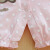 婴儿连体衣服新生幼儿夏天宝宝爬服夏季短袖哈衣睡衣0-1岁 粉红色 80/18M