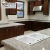 赛凯隆橱柜台面 餐桌台面人造石英石酒吧台面板 复色系欧式风格系列 SL7001 铂金黑
