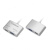 CableDeconn 微软Surface转接线Pro4/5/6转换器Laptop2接头视频投影仪 Mini DP转4K HDMI铝合金(银色)