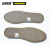 安赛瑞 12570 竹炭鞋垫（5双装）35码 活性炭鞋垫 吸汗鞋垫 夏季透气鞋垫
