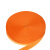 英耐特 工业橘黄色高强涤纶盘带 拉紧器绑带子 涤纶捆绑带 货车打包带 2.5-5公分宽扁绳 75mm宽*10米 橘色
