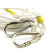 谋福 CNMF 钢丝绳 轻型安全绳 救生绳 救援自救绳 消防绳钢丝芯 送双钩装 10米约3-4层