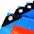 谋福 CNMF 8506   加厚防雨布 防风加厚三轮车油布防雨布 防晒布 遮阳布 蓝桔色 （加厚蓝桔2米*3米）