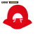 安赛瑞 安全帽遮阳板（红）安全帽遮阳帽檐 安全帽遮阳罩 安全帽防晒帽檐 安全帽防晒罩 39956