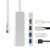 AJIUYU DELL戴尔笔记本雷电3扩展VGA转换器HDMI转接头USB-C网口Type-c电脑 银【3个USB+HDMI】连电视显示器投影仪视频 DELL戴尔笔记本电脑(灵越/成就/外星人)