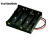 TaoTimeClub 电池保护座 电池盒 电池座 充电座5号 7号1节2节3节4节 多种规格可选 4节5号带线（1个）