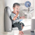 美瑞德（meiruide）第三卫生间工程婴儿护理台儿童换尿布台换衣桌母婴室安全座椅座凳 B款-抗菌型-护理座椅