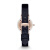 阿玛尼(Emporio Armani)手表 皮质表带时尚休闲女表 简约石英女士腕表 AR1989