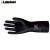 雷克兰（Lakeland）EC30F耐酸碱溶剂防化手套耐油工业劳保手套氯丁腈橡胶防护手套 EC30F(黑色) 11码