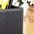 雅皮仕 皮革小号笔筒收纳盒 简约办公用品桌面收纳盒 创意文具整理盒笔筒 黑针