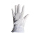 星工（XINGGONG）棉布手套 点塑白棉手套 10双