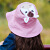 MA  flapjackkids婴儿童双面太阳帽宝宝防晒帽遮阳帽渔夫帽flapjacks 熊猫考拉 均码 4-6岁(头围55-60CM)