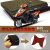 千百丽踏板车摩托车防滑丝圈脚垫 通用型diy可裁剪踏板垫耐磨防水垫子 20mm (45*70)黑色