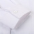 佐马仕长袖衬衫女修身女士职业装商务正装白色领工装衬衣免烫抗皱衬衫 V2655 白色平板 L/36（95-105斤）
