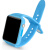 智力快车 MX2 触屏电话手表手机可插卡 时尚男女学生手表儿童手表男孩智能手表穿戴 蓝色